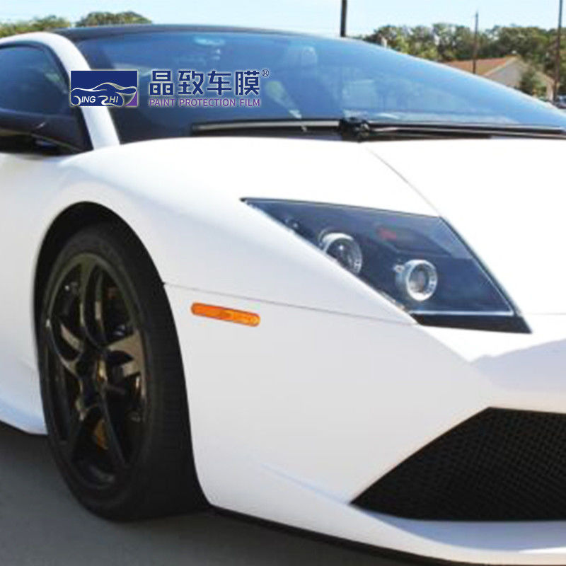 RoHS 3D Carbon PET Vinyl Film สีขาว Supper Gloss Blue Fiber