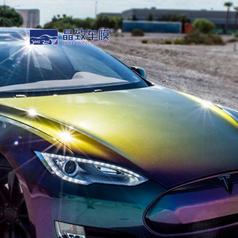 Multicolor Matte Chrome Wrap, ฟิล์มป้องกันรถไวนิลอเนกประสงค์
