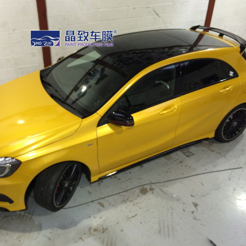 Super Bright Metal Champagne Gold Car Vinyl Wrap Car Wrapping ฟิล์มเปลี่ยนสี