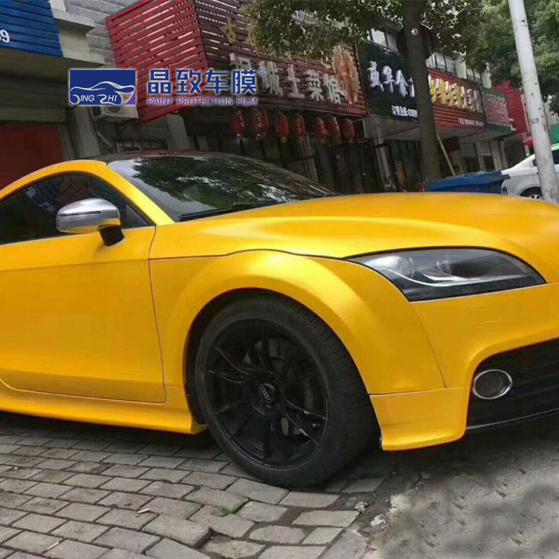 Super Bright Metal Champagne Gold Car Vinyl Wrap Car Wrapping ฟิล์มเปลี่ยนสี