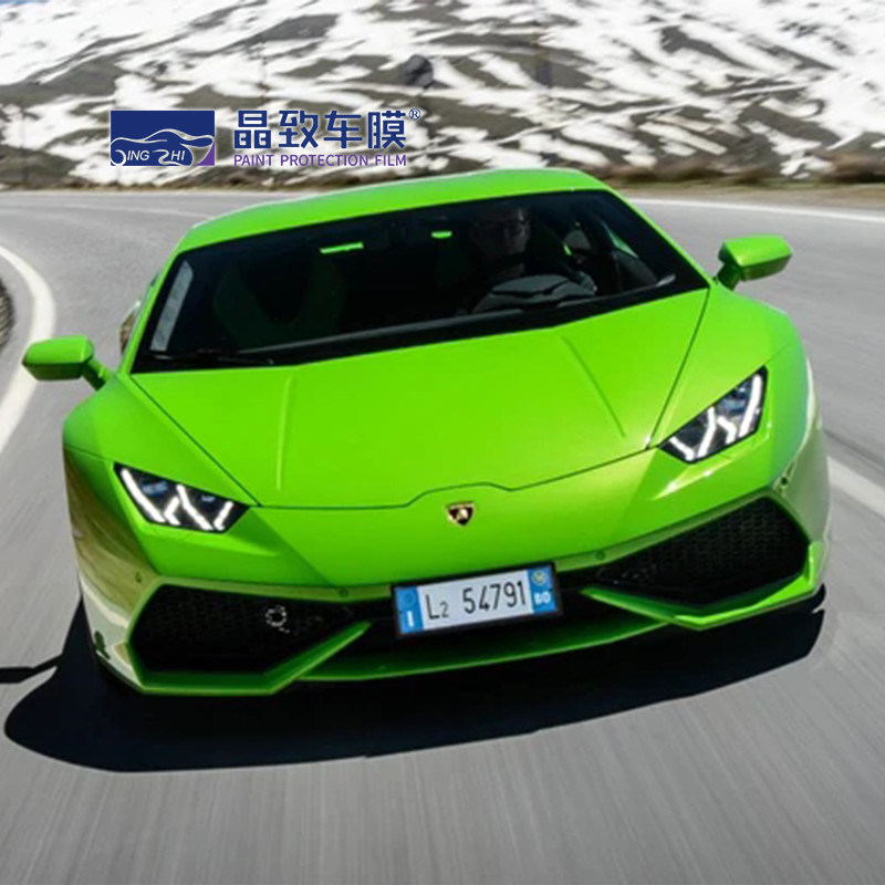 รถจัดแต่งทรงผมห่อของเหลวโลหะฟิล์มไวนิลสีเขียวเข้มสติกเกอร์ร่างกายด้วยฟองอากาศฟรีรถจักรยานเรือห่อฟิล์มเงา