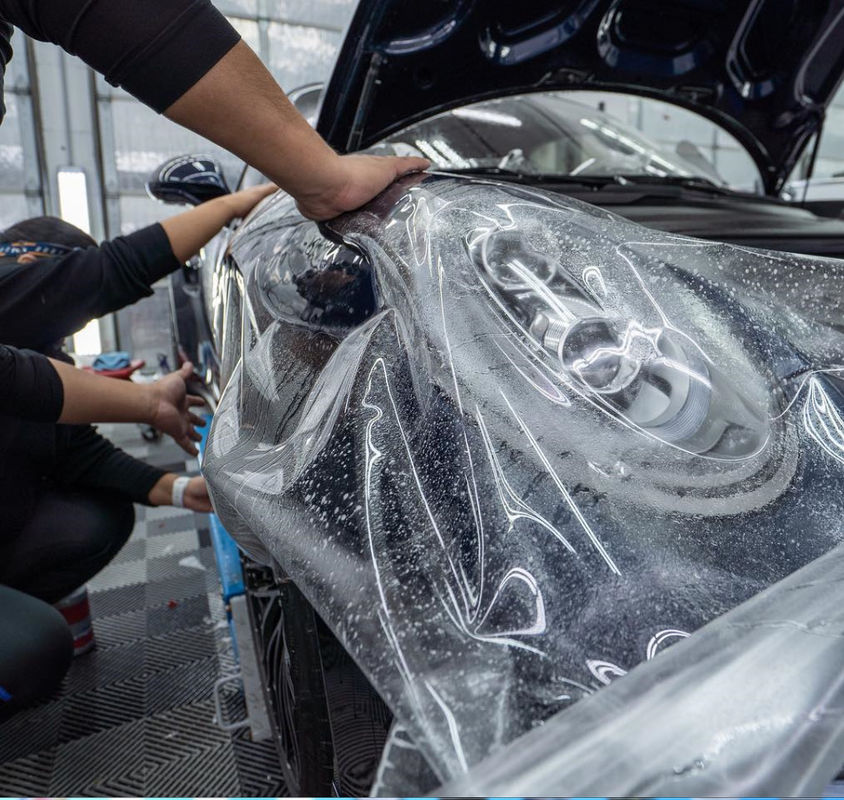 คุณภาพสูงโปร่งใสยืดได้ TPU ppf Self Healing PPF TPU ฟิล์มป้องกันสีรถไวนิล