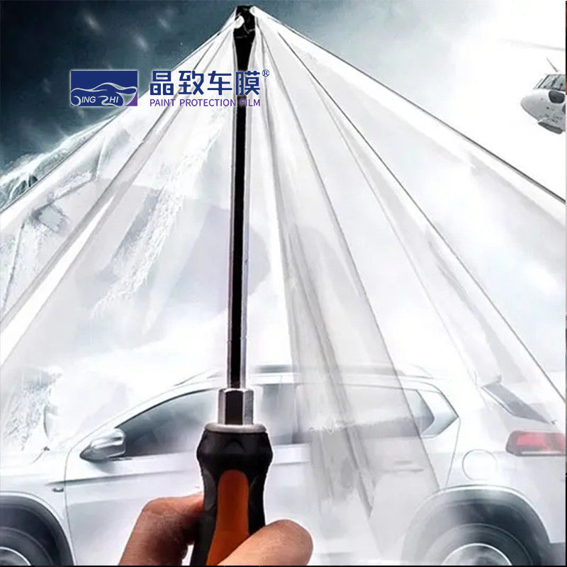 คุณภาพสูง self Healing ppf ฟิล์มม้วน 1.52x15m โปร่งใส TPH TPU ฟิล์มยานยนต์ฟิล์มป้องกันสีรถยนต์ที่ไม่ชอบน้ำ