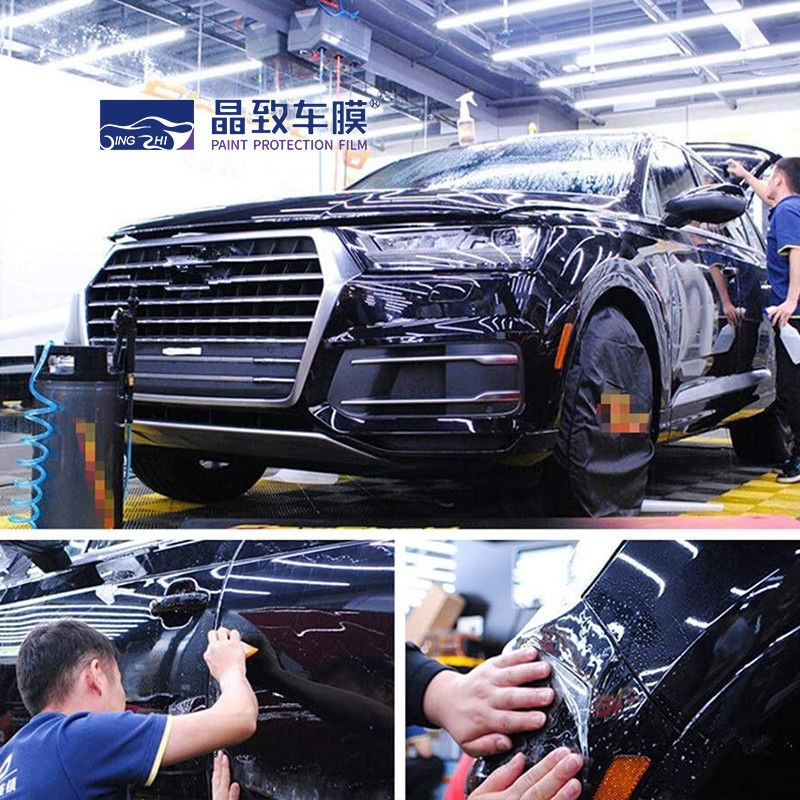 Anti-Waterspot วัสดุ PVC คุณภาพสูง PPF 1.52*15M สำหรับฟิล์มป้องกันตัวรถ car wrap ฟิล์มไวนิล