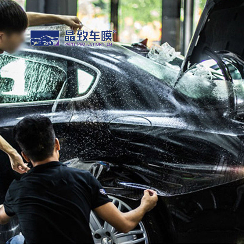 Anti-Waterspot วัสดุ PVC คุณภาพสูง PPF 1.52*15M สำหรับฟิล์มป้องกันตัวรถ car wrap ฟิล์มไวนิล