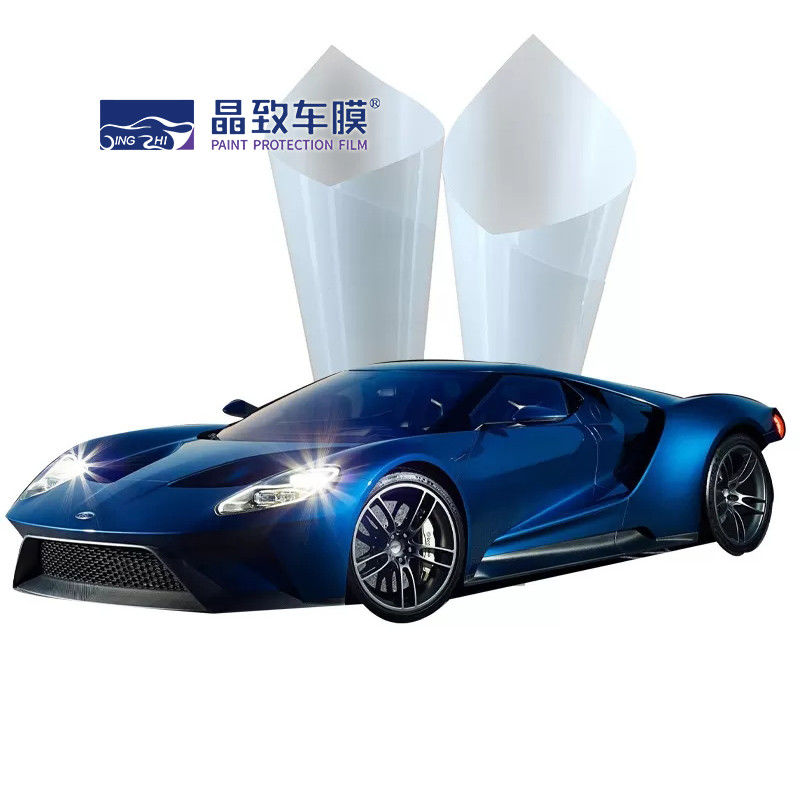 PPF Double Coating Clear TPU ฟิล์มป้องกันสีรถไวนิลสำหรับห่อโฆษณา